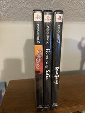 PS2 RPG Lot. Rogue Galaxy, Romancing Saga, Dark Cloud