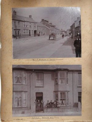 4 Fotos Pembroke Pembroke Dock Main Street Croft House 1897 Vintage Albumseite