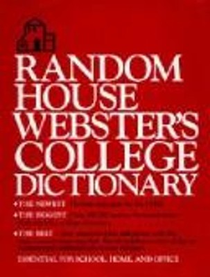 Random House Webster's College Hardcover Dictionary Staff RH Disn