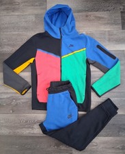 Nike Sportswear Tech Fleece Full Sweatsuit Color-Blocked Mens Size Small