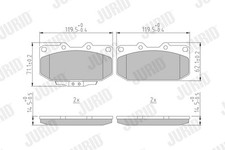 Kits de frein Nissan SILVIA