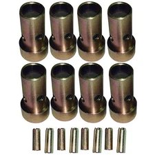 4 Fits CATegory II Quick Hitch Bushings & Roll Pins Kits - Fits CAT 2