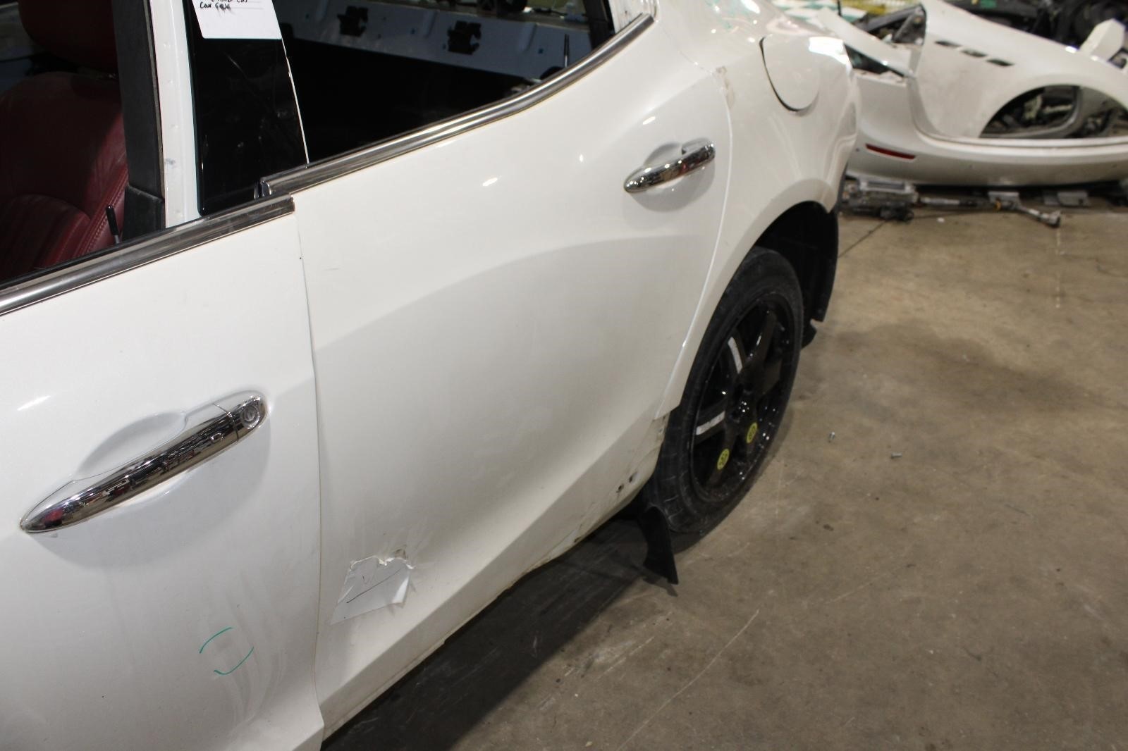 Maserati Ghibli 2014-2020 Rear Left Door framework White
