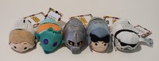 NWT Star Wars Plush Disney Tsum Tsum Size 3.5  Stuffed Animal Plushy Lot Of 8