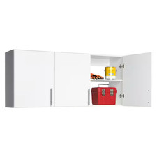 Elite Wall Cabinet, Versatile Adjustable Tall 3-Door Garage Wall Cabinet, 54 In.