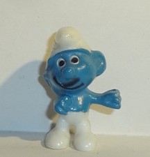 EITELKEITS SCHLUMPF *Mund doppelt gesprüht* E. D. D. S. Schlümpfe 1983 ORIGINAL