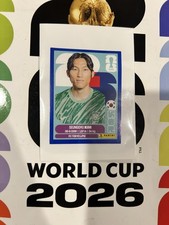 2026 Panini FIFA World Cup Seunggyu Kim Blue Parallel Rare Sticker KOR 3