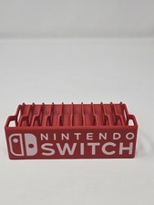 3D Printed Nintendo Switch Game Case Holder Fits 10 Game Cases 