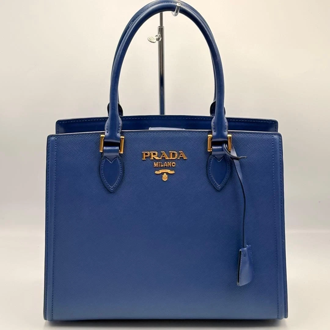 PRADA Totes Blue Bags & Handbags for Women for sale | eBay