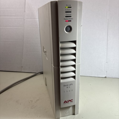 #ad #ad APC Back UPS RS 1500 BR1500 NO BATTERY **AS IS** Tested READ Surge Protection $59.99