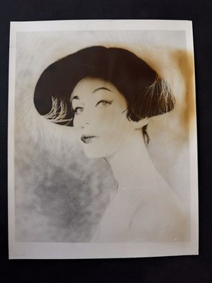 Fashion Portrait by Alberto Korda   1950s Havana   Signed Original Photograph