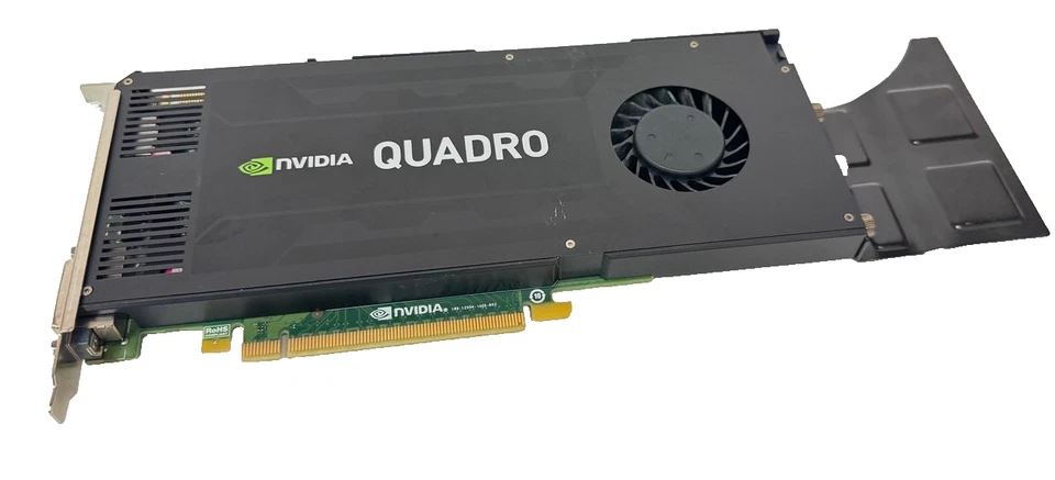 NVIDIA Quadro K4200 4GB GDDR5 PCIe x16 GPU Video Graphics Card, TESTED - Image 3 of 4