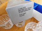 Mikasa Crystal Set Four Fair Haven Whiskey Glasses Germany original box Unused — photo 7