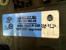 Feu avant (phare) Volkswagen BORA