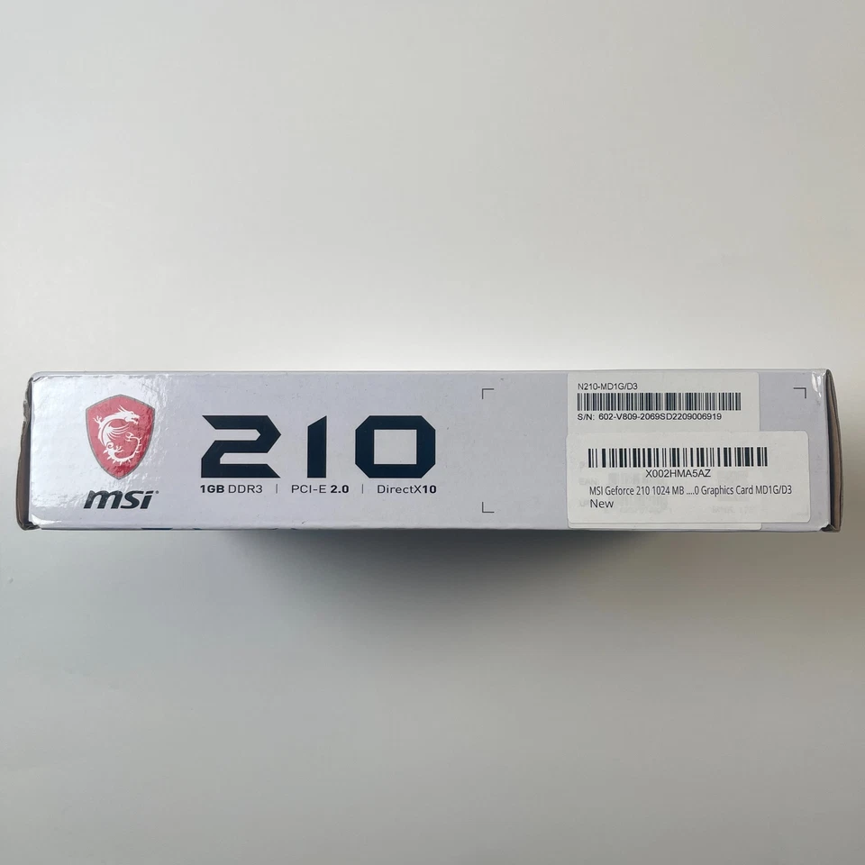 MSI NVIDIA Graphics Card GeForce 210 1GB DDR3 PCI-E 2.0 HDMI Low Profile - Image 4 of 4