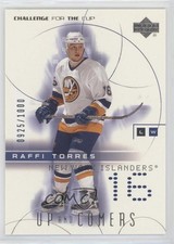 2001 Upper Deck Challenge for the Cup Up and Comers /1000 Raffi Torres #124 md3