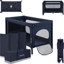 JASMIN Premium Lettino Da Viaggio per Bambini 0-36 Mesi Culla Pieghevole per Neo