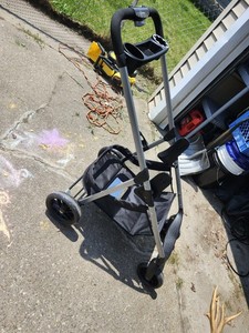 Safety 1st Single Baby Stroller, Black/Gray, Cup Holder & Storage Basket