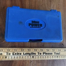Cornwell Blue Power 12 Dr Wheel Flip Socket Set Model Cbp4fss 3pc Set