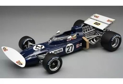 Tecnomodel 1/18 March 711 Spanish GP 1971 Henri Pescarolo #27 Mini Car New