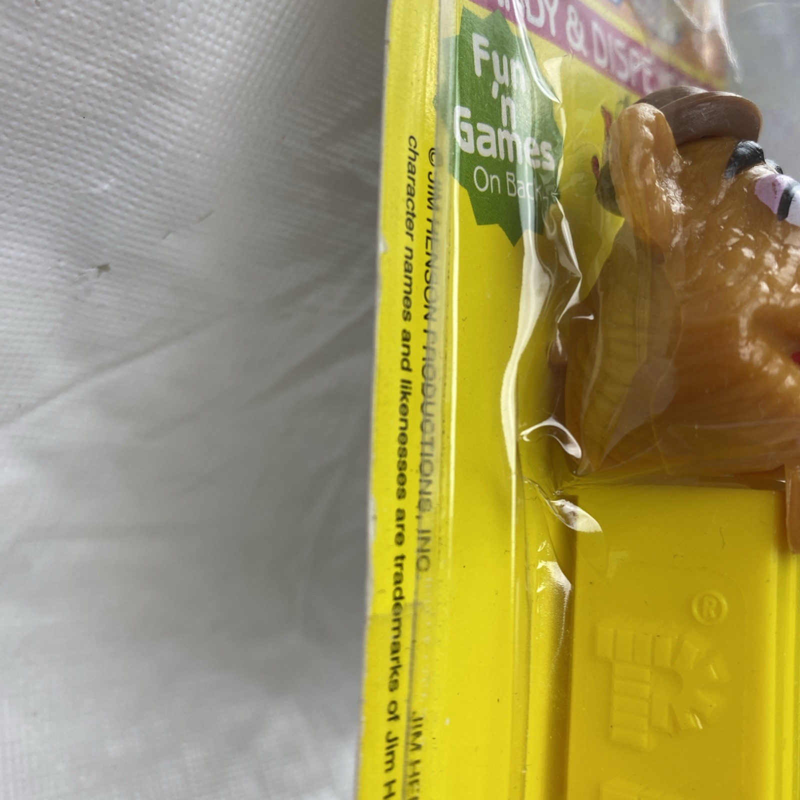 Vintage Muppets Fozzie Bear Pez Dispenser