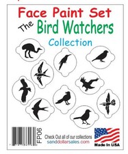 Face Paint Set Bird Watcher Collection FP06