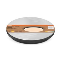 Led Deckenleuchte Metall Schwarz Osram 3000K IP44 B:38,5Cm BüRo Deckenlampe Bad