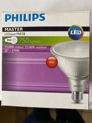 Philips Master LED Spot PAR38, E27, 750 Lumen, 2700K, 15000h, Neu