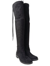 CAPRICE Cuissarde Dames Botte haute T EU 36 noir style décontracté