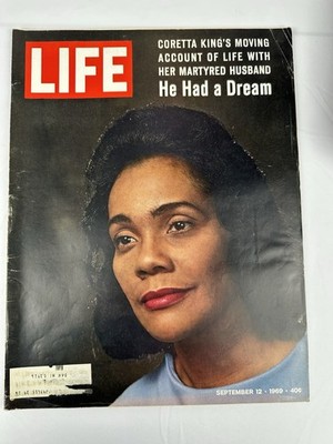 Life Magazine September 12 1969 ''He Had A Dream'' Coretta Scott King MLK
