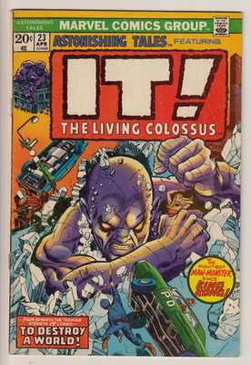 US Marvel ASTONISHING TALES #23 Jack Kirby / Stan Lee 1974 IT!