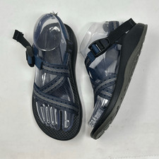 Chaco Z/1 EcoTread STAKES Outdoor Water SANDALS Youth Sz 4 Navy BLUE GRAY