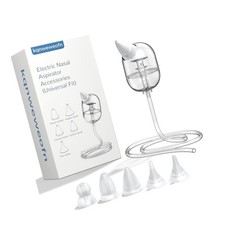 Baby Nasal Aspirator Replacement Parts Silicone Tips  Tubes, Compatible with...