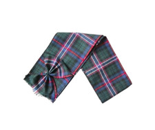 Scottish 100% Wool Tartan Ladies Mini Sash with Rosette - Scottish National