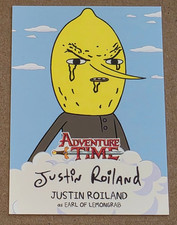 Cryptozoic Adventure Time A1 Justin Roiland Autograph
