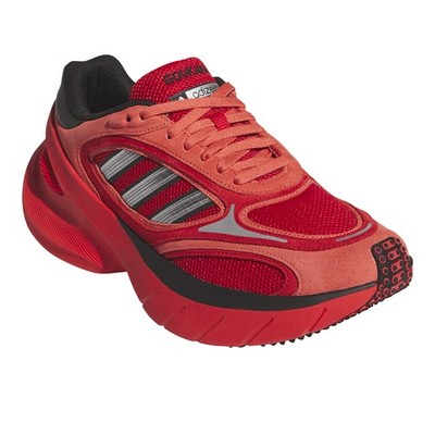 ヒーロー 2Lサイズ adidas Adizero Goukana Lace Up Mens Red Sneakers Casual Shoes