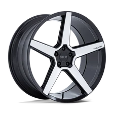 20x9 Niche NC283 Modena Gloss Black Machined Wheels 5x115 (15mm) Set of 4