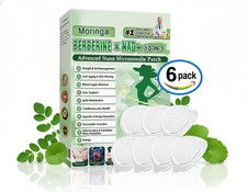 6X Moringa Berberine 10 in 1 Advanced Nano Microneedle Patches for Weight Loss