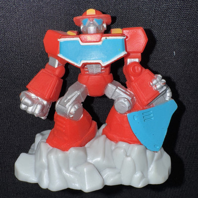 Playskool Heroes TRANSFORMERS Rescue Bots BEAM BOX GAME Autobot HEATWAVE Figure
