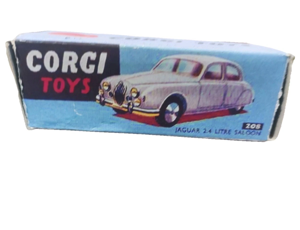 Corgi Toys GB Jaguar 2.4 litre Saloon blanche réf : 208
