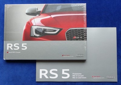 Audi RS 5 Coupe quattro MJ 2013 - Hardcover Prospekt + Preisliste 02.2013