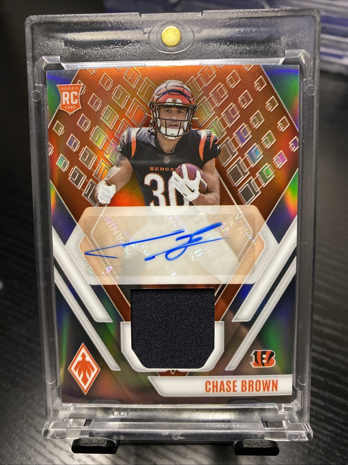 Chase Brown Panini Phoenix Rps Rookie Auto Jersey #RAJCB Base