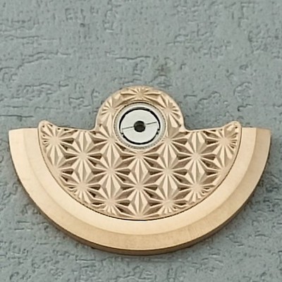 Rose Golden Fireworks Pattern Rotor Oscillating Weight für NH34 NH35 NH36 NH38