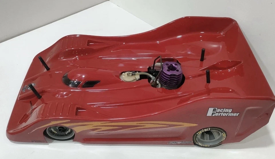 Rare Kyosho Fantom Evo 2001 - 1/8 Nitro Competition Car  - Nova S21 7 Port - Image 4 of 4