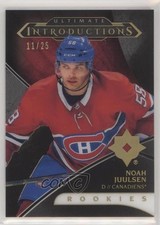 2018 Ultimate Collection Introductions Onyx Black 11/25 Noah Juulsen #UI-20 1hh