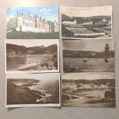6 Portpatrick Postcards Joblot, Dumfries & Galloway, Scotland, 1920s/30s Posted - Image 1 of 4
