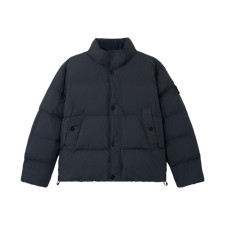 Stone Island Crinkle Reps NY Down Jacket Navy Blue 26SS
