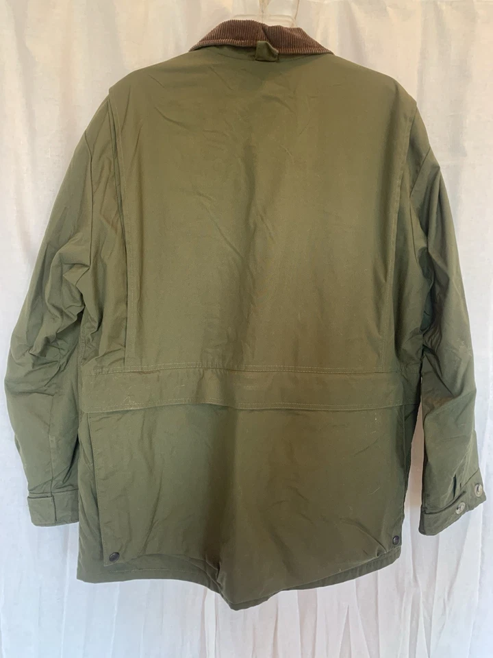 Chaqueta Remington Para Hombres Verde Acolchada Shooter Vintage Talla XL EE. UU. Foto 2 de 4