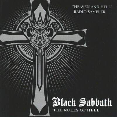 BLACK SABBATH Heaven and Hell Radio Sampler promo sampler CD