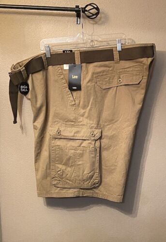 Men’s Lee’s Big & Tall Cargo Relaxed Fit Shorts Size 50
